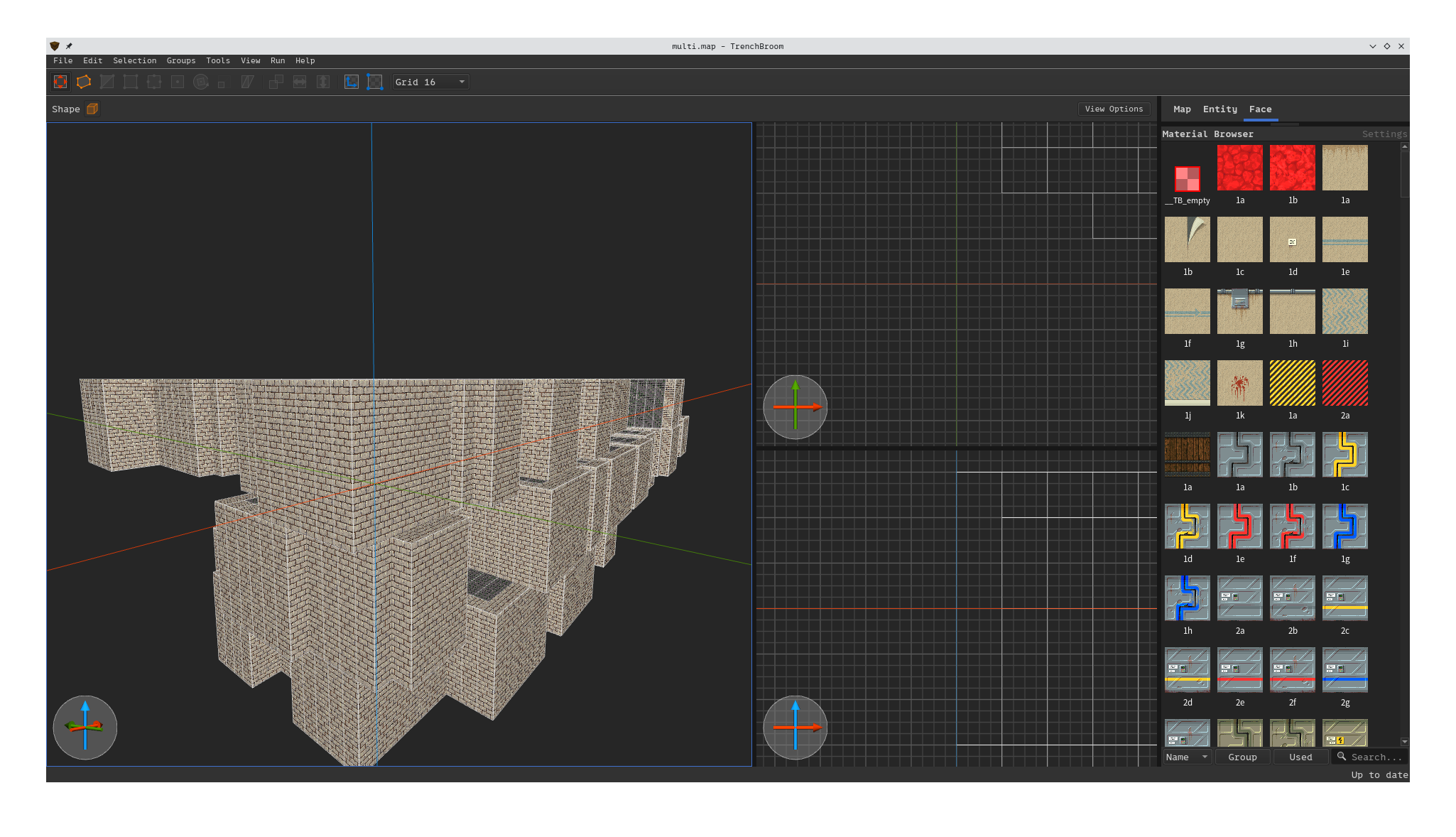 Generated map in Trenchbroom