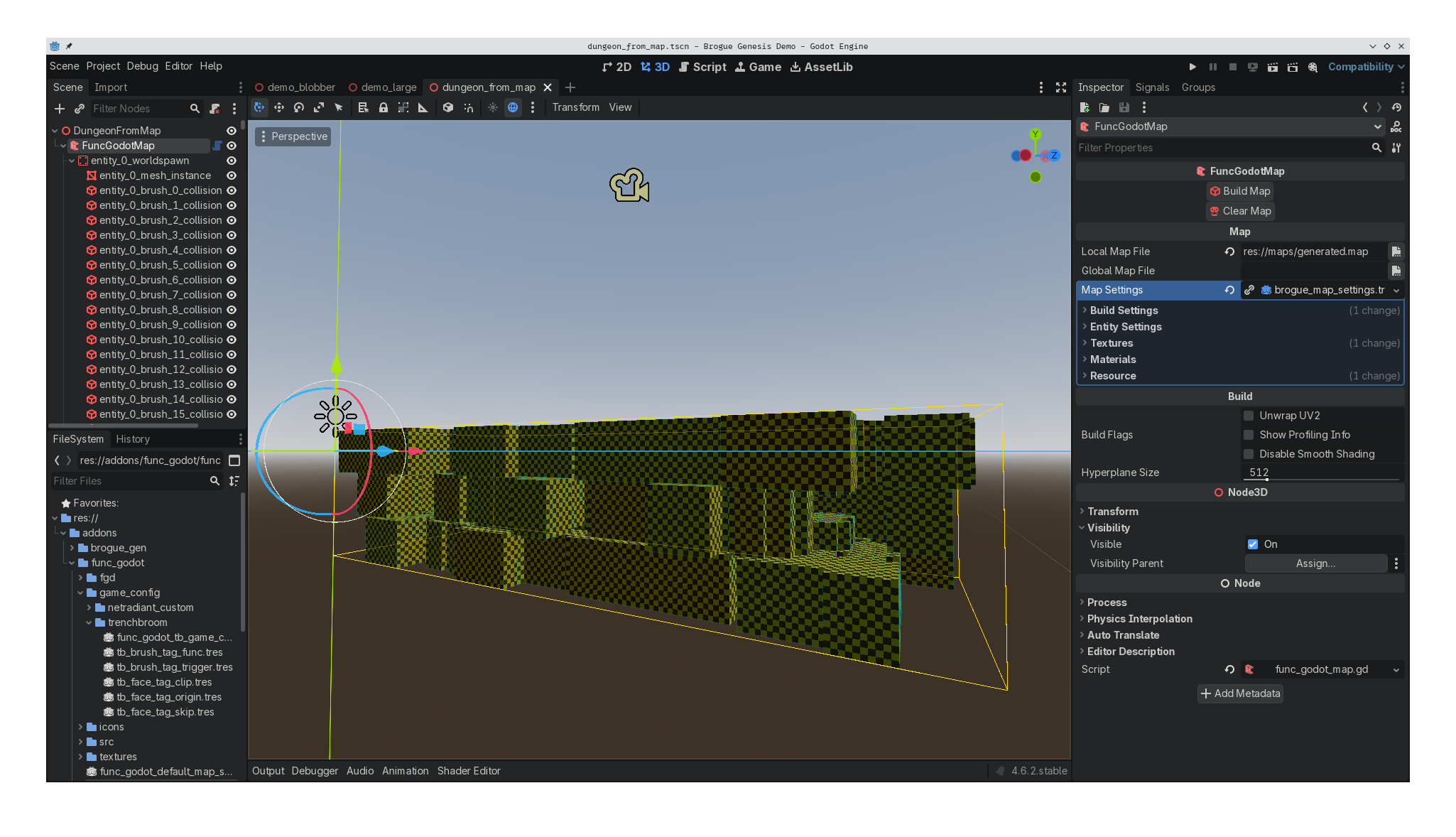 Imported TrenchBroom map