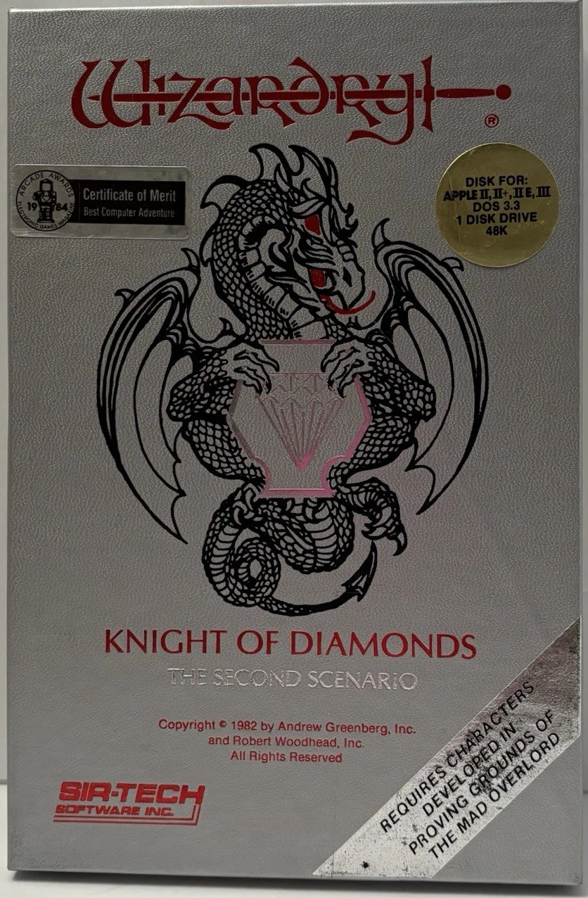 Wizardry II: The Knight of Diamonds (1982)